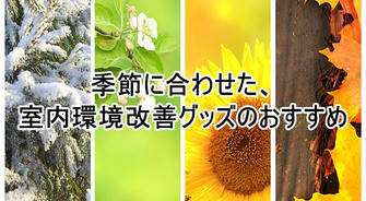 季節に合わせた室内環境改善グッズのおすすめ
